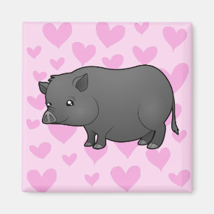 Minipig Liefde Magneet
