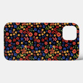 Miniprint floral chic personnalisé iPhone 6 Coque  (Verso (horizontal))