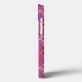 Miniprint floral chic sur iPhone bleu 6 Coque Xtre (Verso / Gauche)
