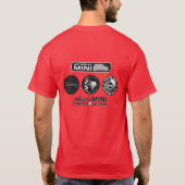 Minis au coeur du T-shirt du Texas (Dos)