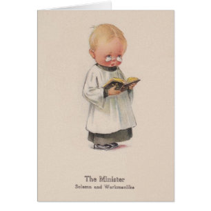  Minister Note Card