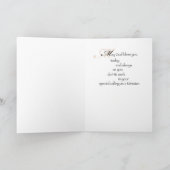 Minister Ordination Gefeliciteerd Cross Kaart (Binnen)