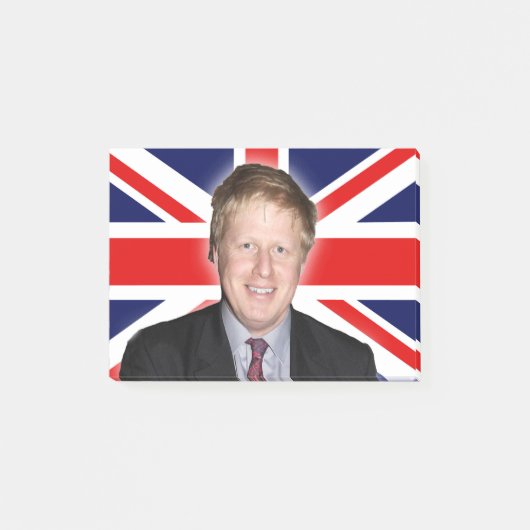 Minister-president van Boris Johnson Post-it® Notes (Voorkant)