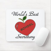 Minister van Beste School ter wereld Muismat (Met muis)