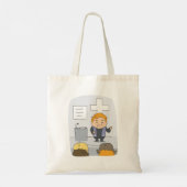 Minister van Kerken Preaching Tote Bag (Achterkant)