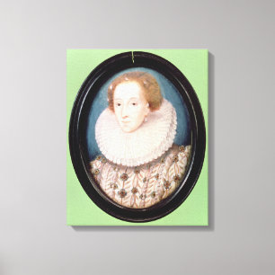 Minister van Koningin Elizabeth I Canvas Afdruk
