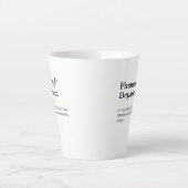 Ministère des Finances Café Mug (Devant)