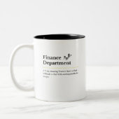 Ministère des Finances Café Mug (Gauche)