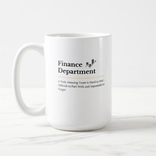 Ministère des Finances Café Mug (Gauche)