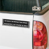 MINISTERIE BUMPERSTICKER (Op Truck)