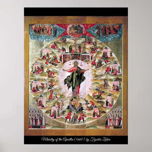 Ministerie van de Apostelen Poster (Voorkant)