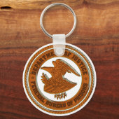 Ministerie van Justitie | Eagle Sleutelhanger (Voorkant)