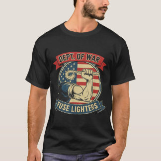 Ministerie van Oorlog opgericht 2025 Dow T-shirt