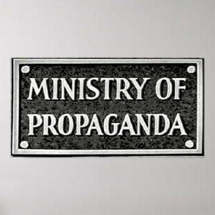 Ministerie van Propaganda Poster