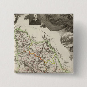 Ministerie van Wenen Vierkante Button 5,1 Cm