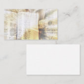 Ministre cartes de visite de révérend de pasteur (Devant / Derrière)