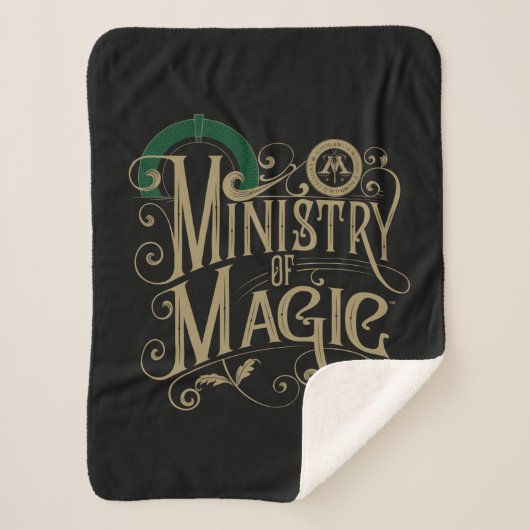  MINISTRY OF MAGIC™ Graphic Sherpa Deken (Voorkant)