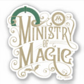  MINISTRY OF MAGIC™ Graphic Sticker (Voorkant)