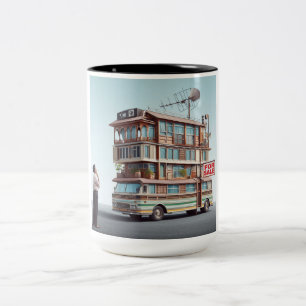 Minivan Camper Funny Café Mug - Rire Quotidien