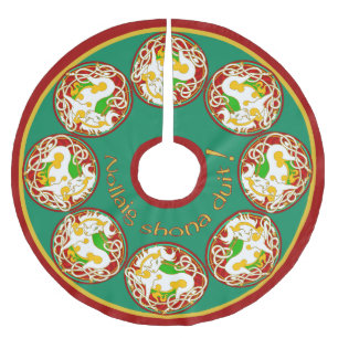 Mink Holidaze 2017 Unicorn Tree Skirt Kerstboom Rok