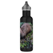 Mink Photo Closeup Waterfles (Rechts)