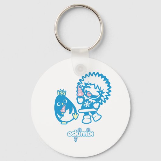 Minky en Rocky Sleutelhanger (Voorkant)