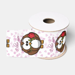minnaar uil grosgrain lint