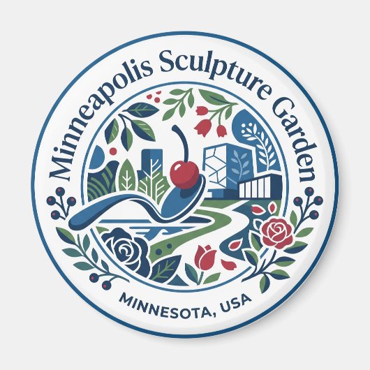 Minneapolis Beeldentuin VS Magneet (Voorkant)