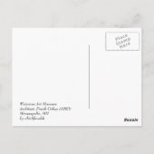 Minneapolis Briefkaart (Achterkant)