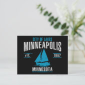 Minneapolis Briefkaart (Staand voorkant)