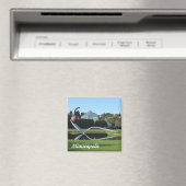 Minneapolis Cherry et Spoonbridge Photo Magnet (In Situ (Lave-vaisselle))