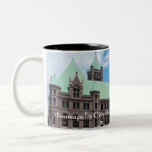 Minneapolis CIty Hall Tweekleurige Koffiemok
