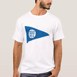 minneapolis city vlag verenigde staten amerika t-shirt