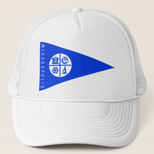 Minneapolis Flag Trucker Pet (Voorkant)