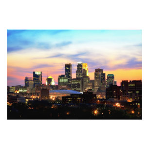 Minneapolis Foto Afdruk