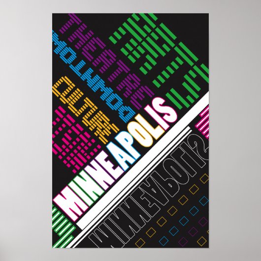 MINNEAPOLIS LOVE POSTER (Voorkant)