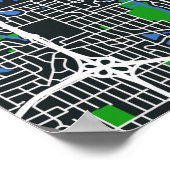 Minneapolis Map Poster (Coin)