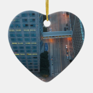 Minneapolis Minnesota Birds Eye Uitzicht Keramisch Ornament