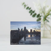 Minneapolis, Minnesota carte postale (Debout devant)