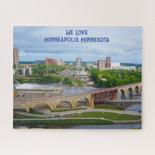 Minneapolis Minnesota. Jigsaw Puzzle (Horizontal)