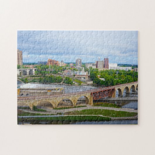 Minneapolis Minnesota Legpuzzel (Horizontaal)