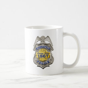 Minneapolis Minnesota Politiebadge Koffiemok