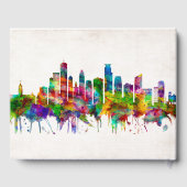 Minneapolis Minnesota Skyline Gastenboek (Achterkant)