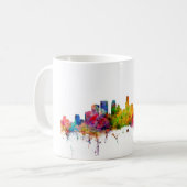 Minneapolis Minnesota Skyline Koffiemok (Voorkant links)