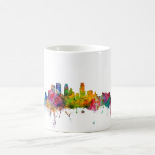 Minneapolis Minnesota Skyline Koffiemok