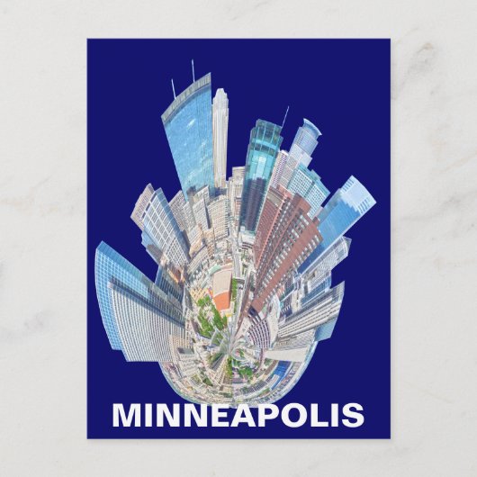 MINNEAPOLIS MN BRIEFKAART (Voorkant)