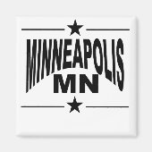 Minneapolis MN Magneet (Voorkant)