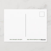 Minneapolis, MN Skyline briefkaart (Achterkant)