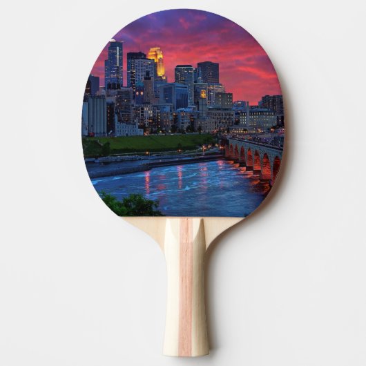 Minneapolis OogSnoep Tafeltennisbatje (Voorkant)