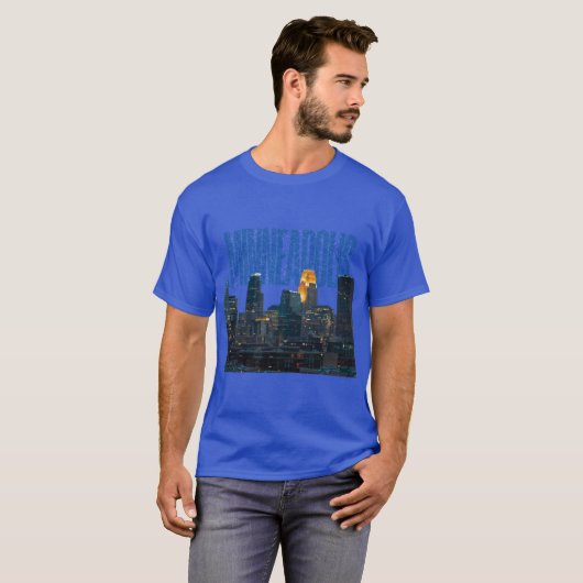 Minneapolis Oversized T-shirt (Voorkant volledig)